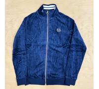 Sergio Tacchini Court Velour Track Jacket Maritime Blue / Garden Dallas Comfort