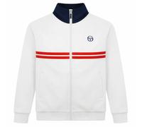 Sergio Tacchini Dallas Track Top Jacket White/Maritime Blue/Adrenaline Rush - L