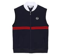 Sergio Tacchini Dallas Vest - Night Sky/White/Tango Red-M