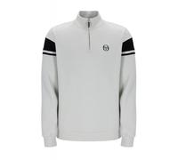 Sergio Tacchini Men's Damarindo 1/4 Sweatshirt, Glacier Grey/Black, M