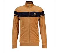 Sergio Tacchini Damarindo Velour Track Top Brown/Navy Size: SIZE 2XL