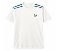 Sergio Tacchini Locchi T-Shirt, Gardenia/Harbor Blue (UK, Alpha, M, Regular, Regular, Gardenia/Harbor Blue)