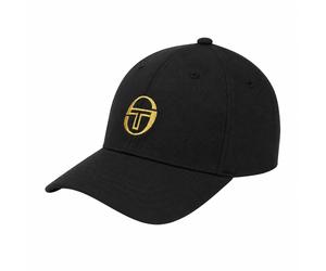 Sergio Tacchini Marz Classic 6 Panel Strapback Cap Black/Gold