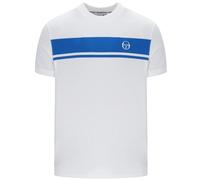 Sergio Tacchini Master Crewneck T-Shirt - White/Princess Blue M M
