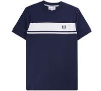 Sergio Tacchini Master T-Shirt - Navy and White L L