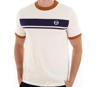 Sergio Tacchini Masters T Shirt Gardenia Navy