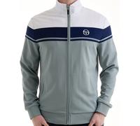 Sergio Tacchini Men's Tracksuit Jacket Damarindo, White/Maritime Blue/Lead, XXL
