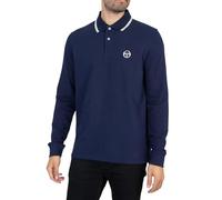 Sergio Tacchini Men's 020 Longsleeved Polo Shirt, Blue, L