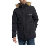 Sergio Tacchini Men's Budge Parka Jacket, Black, XXL