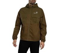 Sergio Tacchini Men's Calisti Hooded Jacket, Dark Olive, M