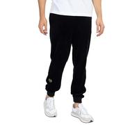Sergio Tacchini Men's Court Velour Track Joggers, Black, M