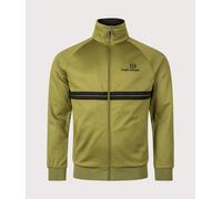 Sergio Tacchini Mens Dallas Track Top - Colour: 172 Avocado/Black - Size: XXL XXL