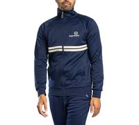 Sergio Tacchini Men's Dallas Track Top Jacket Maritime Blue/Peyote