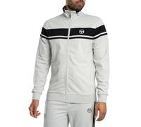 Sergio Tacchini Men's Damarindo Track Jacket, Glacier Grey/Black, L