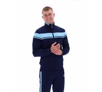 Sergio Tacchini Mens Damarindo Track Jacket in Maritime Blue / Baltic Sea