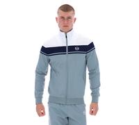 Sergio Tacchini Mens Damarindo Track Jacket in White / Maritime Blue / Lead