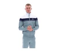Sergio Tacchini Men's Damarindo Track Jacket, White/Maritime Blue/Lead