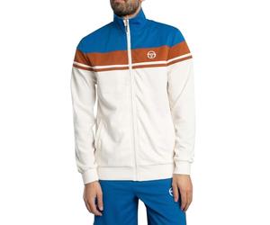 Sergio Tacchini Men's Damarindo Track Jacket, Nautical Blue/Gardenia/Mocha, M