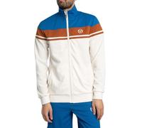 Sergio Tacchini Men's Damarindo Track Jacket, Nautical Blue/Gardenia/Mocha, S