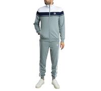 Sergio Tacchini Men's Tracksuit Damarindo, White/Maritime Blue/Lead, L