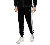 Sergio Tacchini Men's Damarindo Velour Track Joggers, Black, M