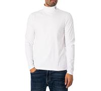 Sergio Tacchini Men's Edward Roll Neck T-Shirt, White, XL