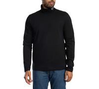Sergio Tacchini Men's Edwards Roll Neck Jumper, Black, S