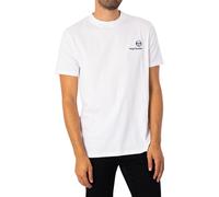 Sergio Tacchini Men's Felton T-Shirt, White/Navy, 4XL
