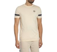 Grello Crew Neck T Shirt Sandshell Maritime Blue, XL