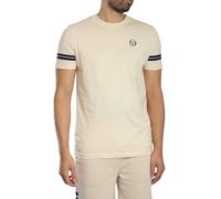 Grello Crew T-Shirt Sandshell/Maritime Blue L