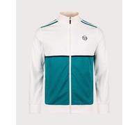 Sergio Tacchini Mens Locchi Track Top - Colour: 153 Gardenia/Harbor Blue/Maritime Blue - Size: XL