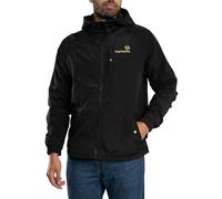 Sergio Tacchini Men's Maldini Hooded Jacket, Black, XL
