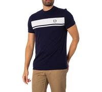 Sergio Tacchini | Master 4593 Retro Contrast Stripe Half Sleeve T-Shirt