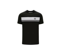 Sergio Tacchini Men's Master Tee Black/Glacier Grey in Black | Size: Medium Sergio Tacchini Black M