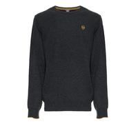 Sergio Tacchini Mens Merino Wool Crew Neck Sweater - Dark Grey - Size X-Large