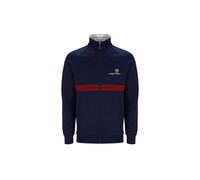 Sergio Tacchini Men's New Dallas Track Top Maritime Blue/White/Adrenaline Rush in Blue | Size: Medium Sergio Tacchini Blue M