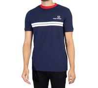 Sergio Tacchini Men's New Supermac T-Shirt, Blue, M
