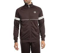 Sergio Tacchini Men's Orion Tack Jacket, Java/Gardenia, XL