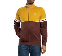Sergio Tacchini Men's Orion Track Jacket, Arrow Wood/Bitter Chocolate/Gardenia, XXL