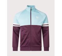 Sergio Tacchini Mens Orion Track Jacket - Colour: 335 Milky Blue/Winter Bloom/Gardenia - Size: Large Large