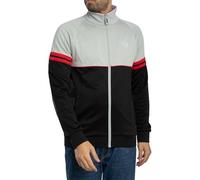 Sergio Tacchini Men's Orion Track Jacket, Grey/Black/Red, S