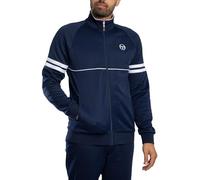 Sergio Tacchini Men's Orion Track Jacket, Maritime Blue/White, XL
