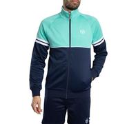 Sergio Tacchini Men's Orion Track Jacket, Pool Blue/Maritime Blue/White