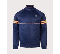 Sergio Tacchini Mens Orion Track Top - Colour: 203 Maritime Blue/Orange Pepper - Size: Medium