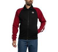 Sergio Tacchini Men's Renshaw Track Jacket, Black/Gardenia, XXL