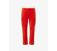 Sergio Tacchini Mens Sergio Tacchini Monte Side-Stripe Cotton-Velour Track Pants Rooibos Tea M