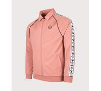 Sergio Tacchini Mens Slim Fit Sarto Track Top - Colour: 547 Light Mahogany - Size: Large