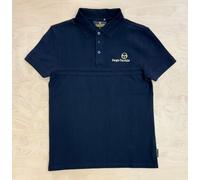 Sergio Tacchini Mens Supermac Polo T-Shirt Primo Polo Black Gold Dallas