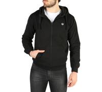 Sergio Tacchini Mens Sweatshirts - Black Cotton - Size X-Large