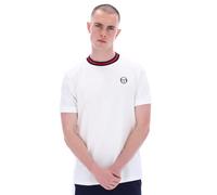 Sergio Tacchini Mens T-Shirt Rainer White/Red XL